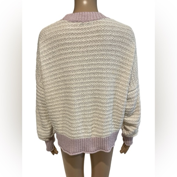 Madewell Cardigan Sweater in Colorblock size M - Picture 5 of 5